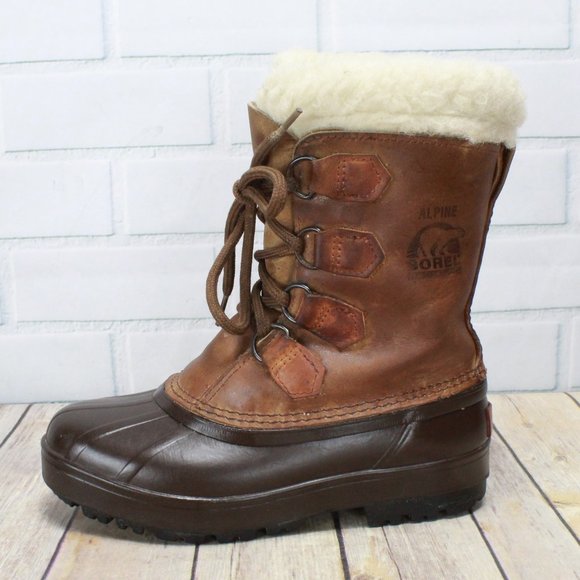 Sorel Shoes - SOREL Alpine Lined Winter Boots Size 6
